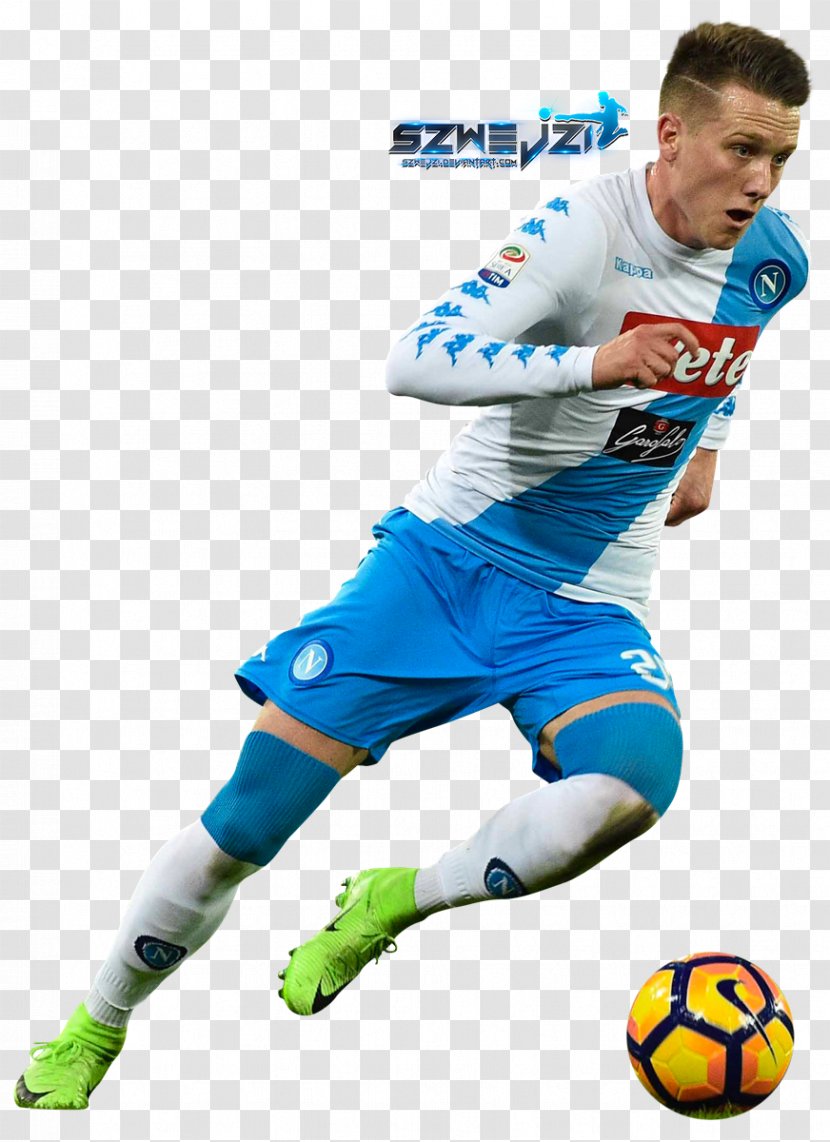 Piotr Zieliński Soccer Player S.S.C. Napoli - Jersey - Dries Mertens Transparent PNG
