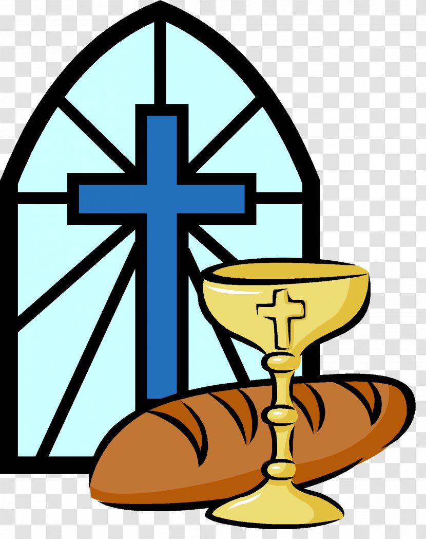 Eucharist First Communion Extraordinary Minister Of Holy Sacrament Penance - Symbol - Cross Bread Cliparts Transparent PNG