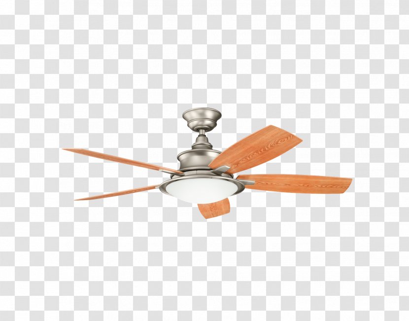 Kichler Ceiling Fans Brushed Metal Lighting - Bronze - Home Decoration Materials Transparent PNG