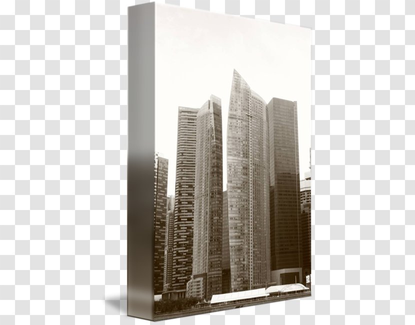 Skyscraper High-rise Building Tower Condominium Angle - Singapore City Transparent PNG