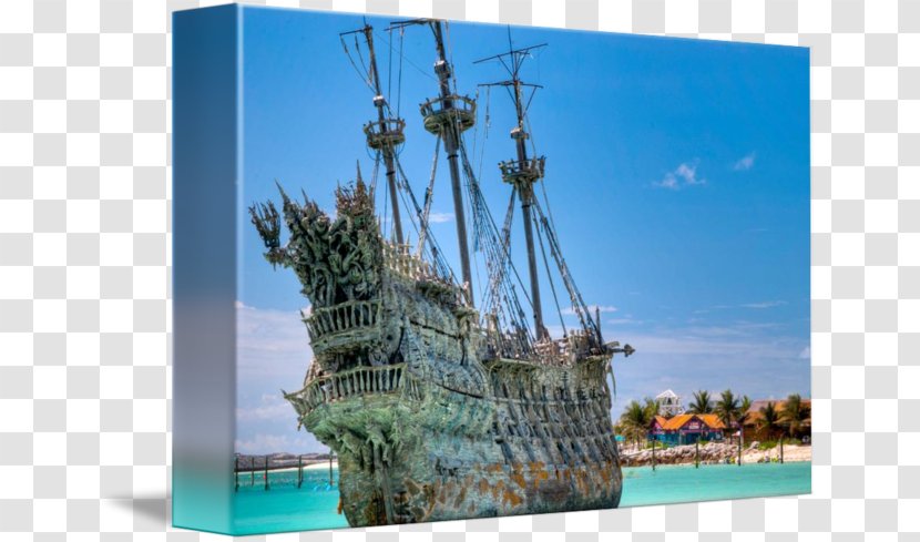 Caravel Galleon Ship Of The Line Carrack Fluyt - Replica - Flying Dutchman Transparent PNG