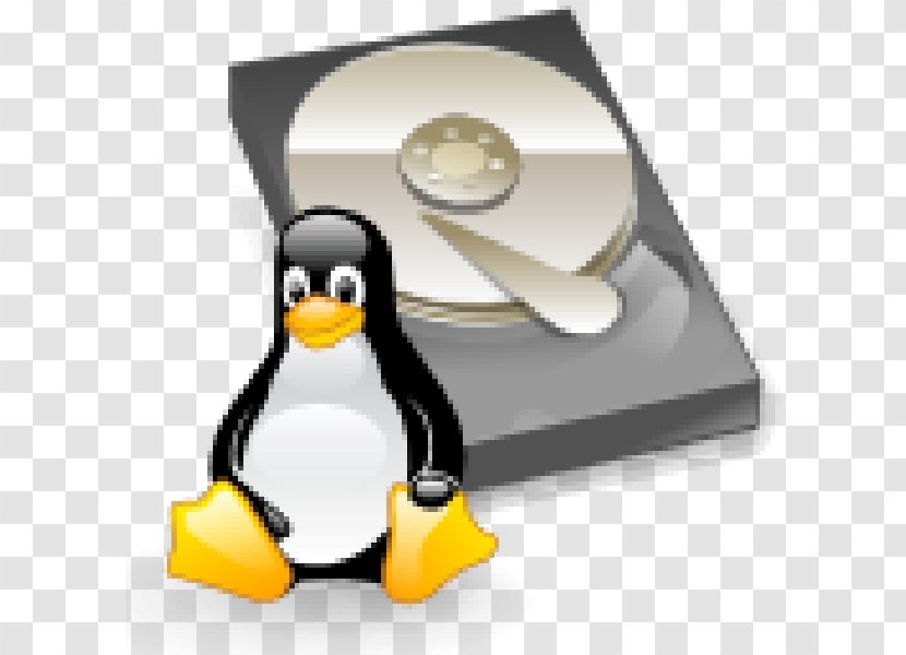 Tux Racer Hard Drives Linux Unix Disk Storage Transparent PNG