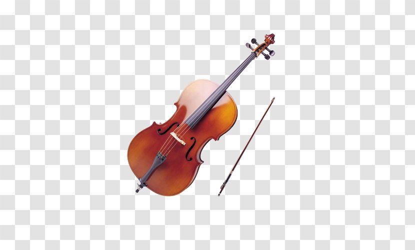 Violin Musical Instrument Cello Ukulele Bow - Silhouette - Pattern Transparent PNG