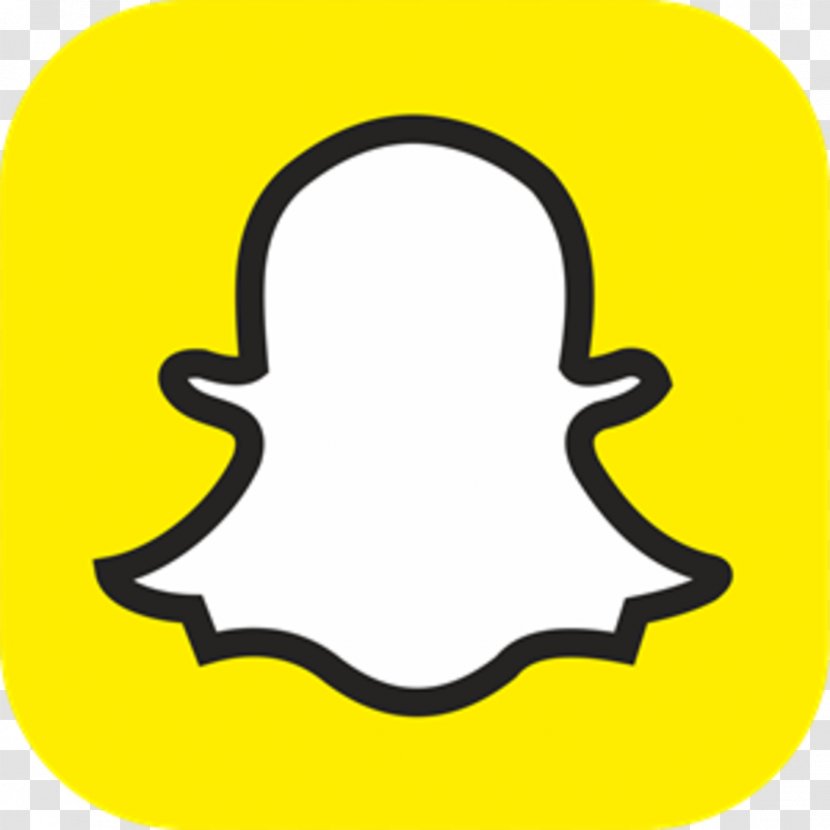Logo Social Media Snapchat - Yellow Transparent PNG