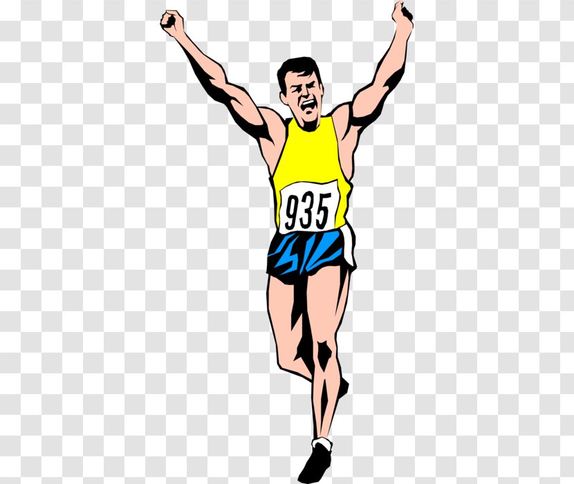 Vector Graphics Clip Art Illustration Royalty-free - Athlete - Athletics Insignia Transparent PNG