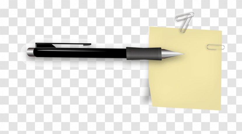 Pen Yellow - Designer - Vector Brown Notes Transparent PNG