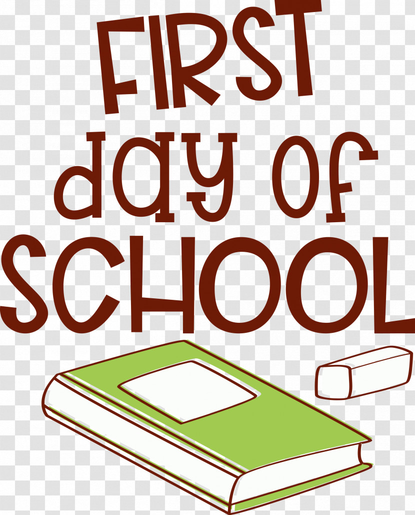 First Day Of School Education School Transparent PNG