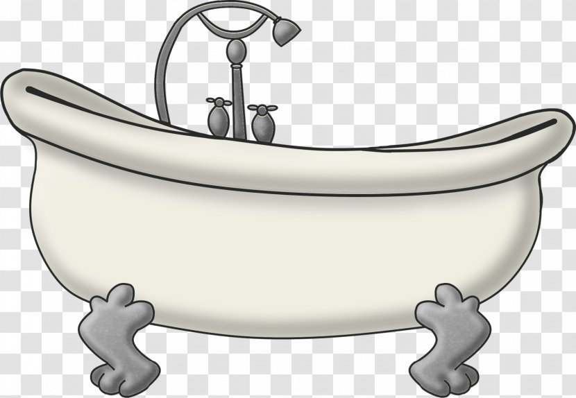 Clip Art Baths Bathroom Vector Graphics - Shower - Water Tub Transparent PNG