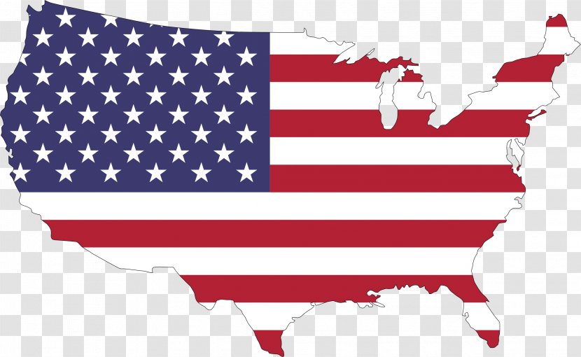 Contiguous United States Globe Map Flag Of The - Vector - America Transparent PNG