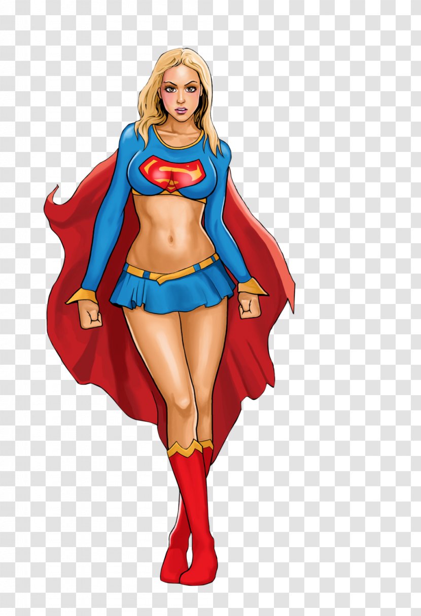 Supergirl Superwoman DC Comics Female - Deviantart - Crane Transparent PNG