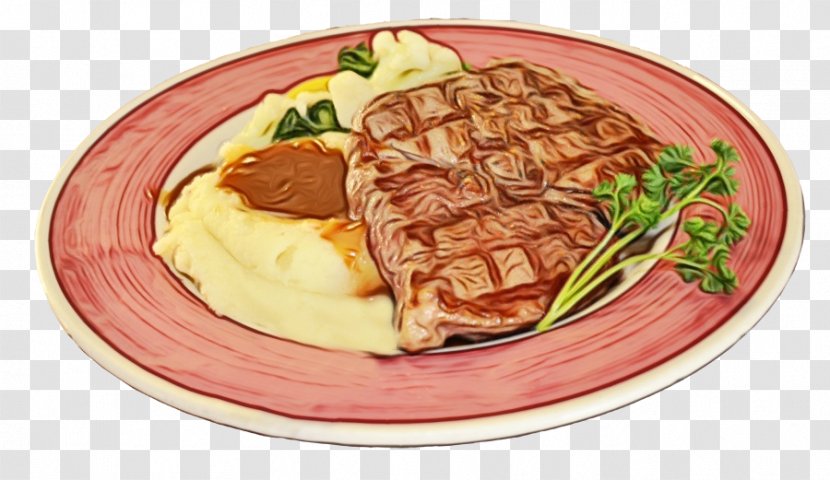 Dish Food Cuisine Ingredient Roast Beef - Garnish Transparent PNG