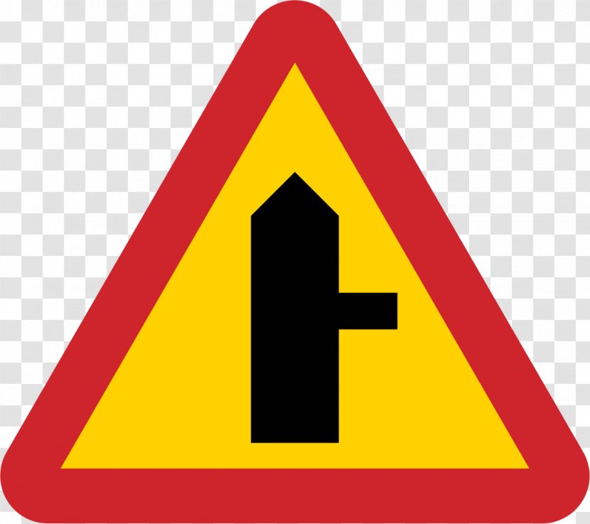 Priority Signs Traffic Sign Side Road Warning - Caution Transparent PNG