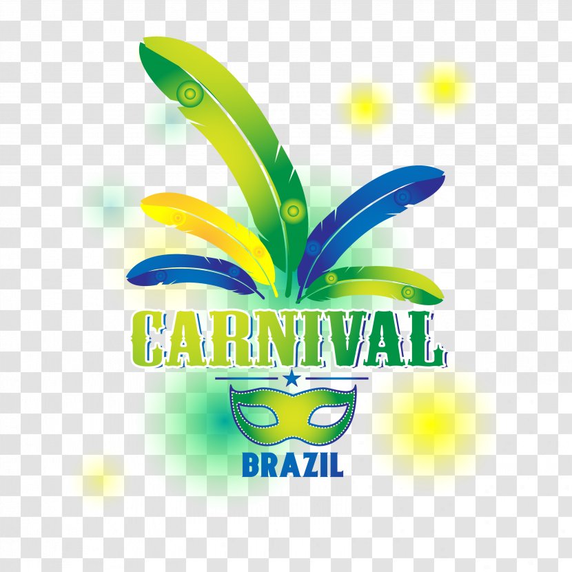 Carnival In Rio De Janeiro Brazilian - Brazil Headdress And Mask Transparent PNG