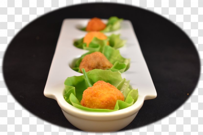 Hors D'oeuvre Croquette Vegetarian Cuisine Side Dish Garnish - Food Transparent PNG