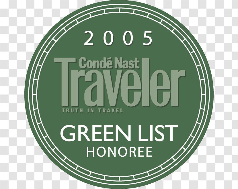 Condé Nast Traveler Traveller Hotel - 2017 - Travel Transparent PNG
