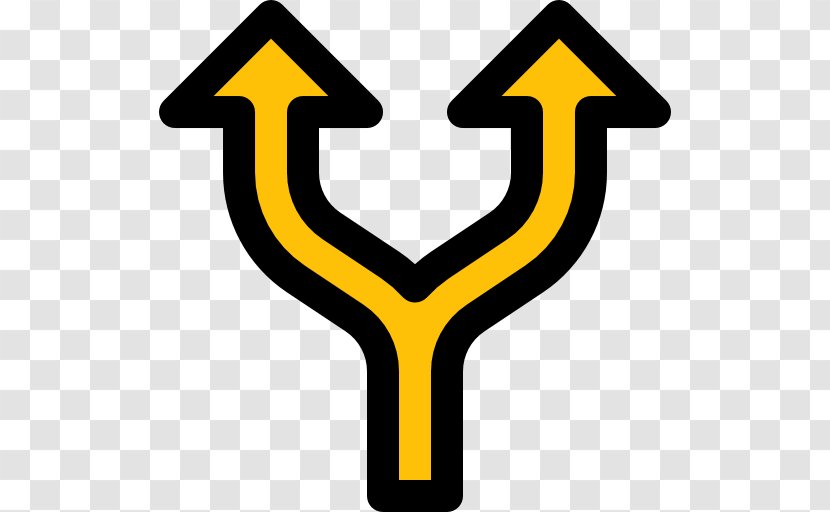 Sign Yellow Symbol - Visual Language - Text Transparent PNG