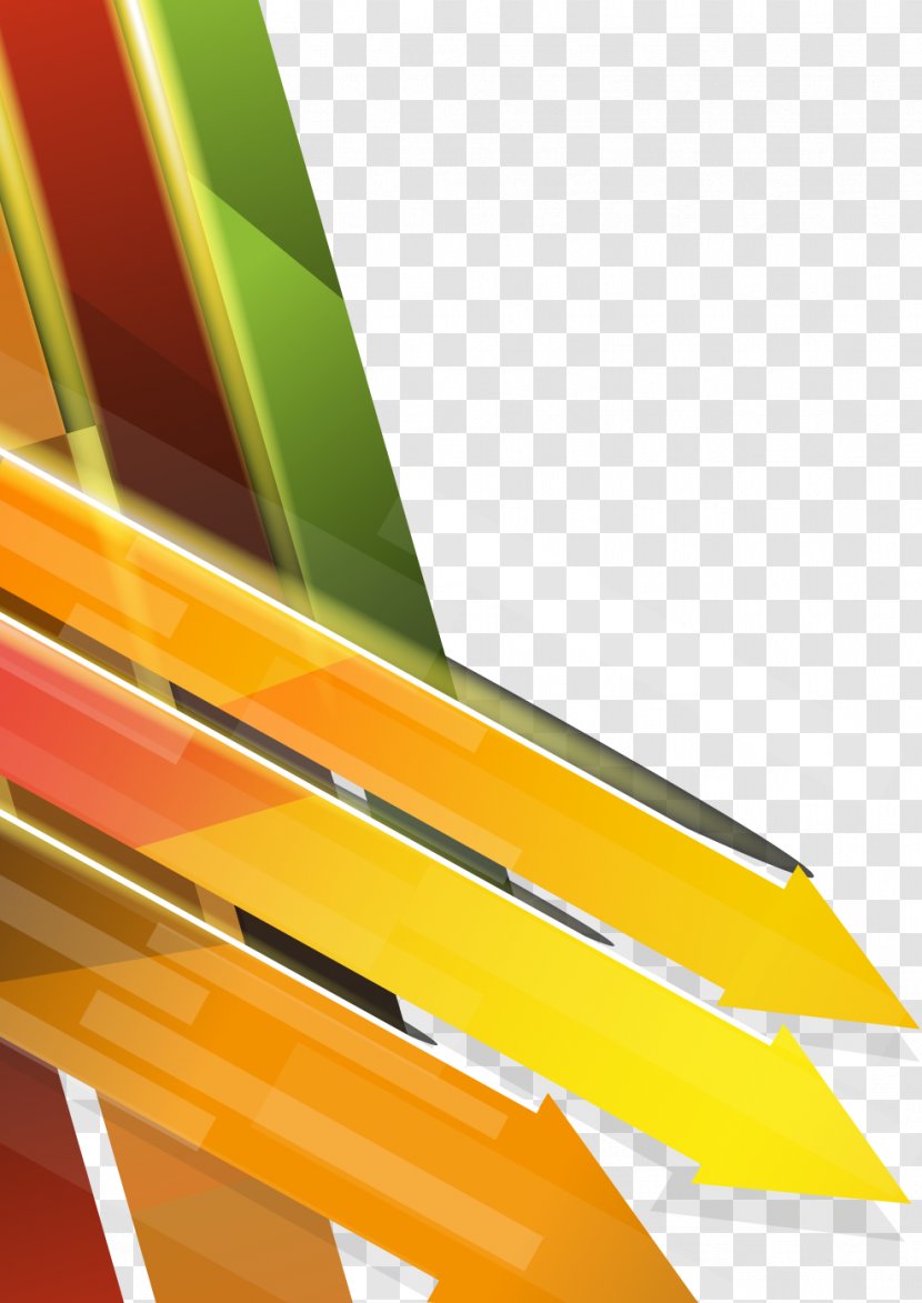 Euclidean Vector Arrow Download - Computer Graphics - Colorful Combination Of Technology Business Background Transparent PNG