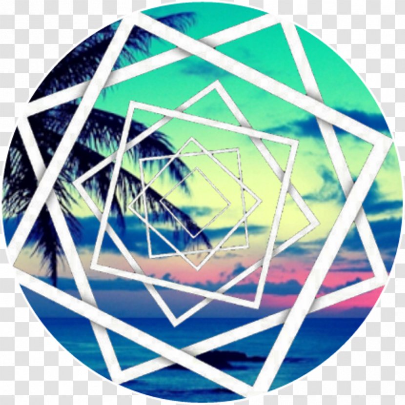 PicsArt Photo Studio Drawing Graphic Design - Triangle - Paradise Beach Transparent PNG