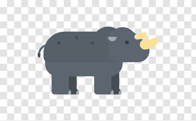 Rhinoceros Indian Elephant Animal Transparent PNG