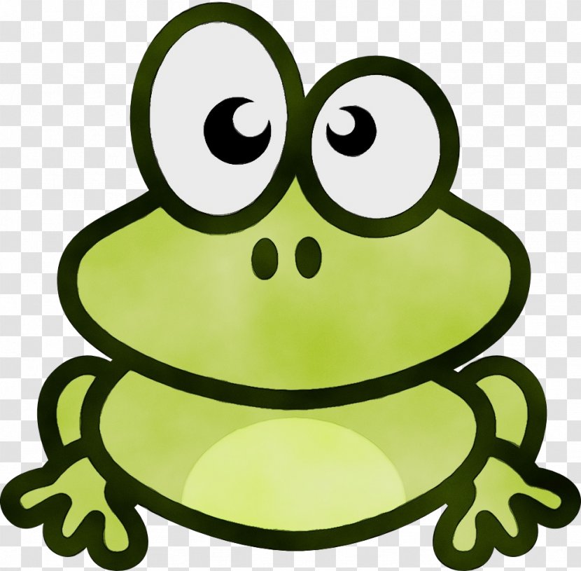 Tree Watercolor - Smile - Happy Shrub Frog Transparent PNG