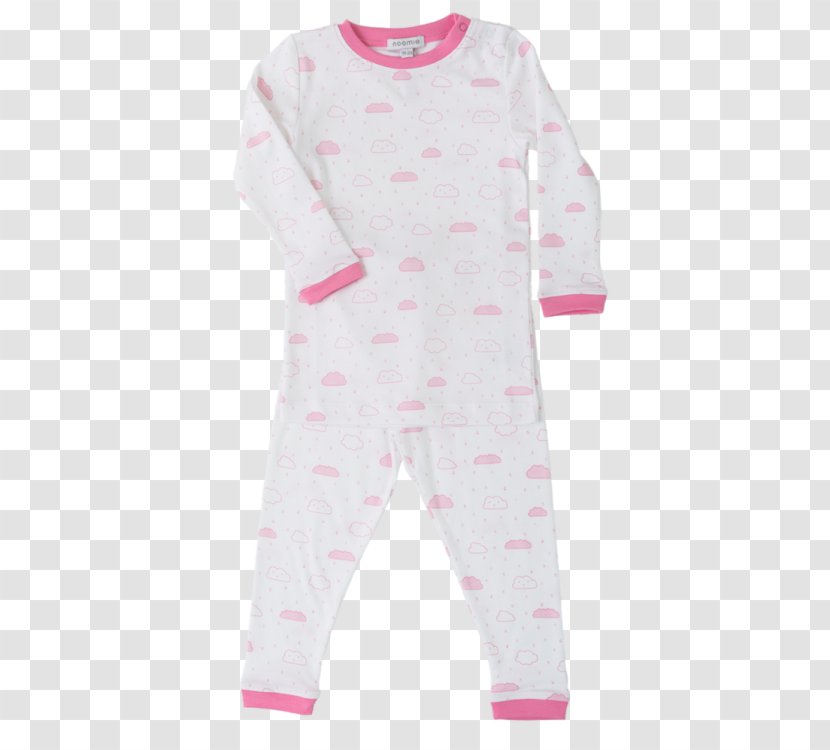 Pajamas Baby & Toddler One-Pieces Sleeve Bodysuit Pink M - Clouds Transparent PNG