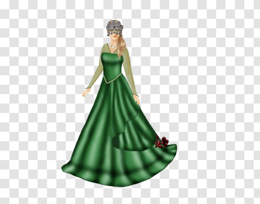 Gown Christmas Ornament - Costume Design Transparent PNG