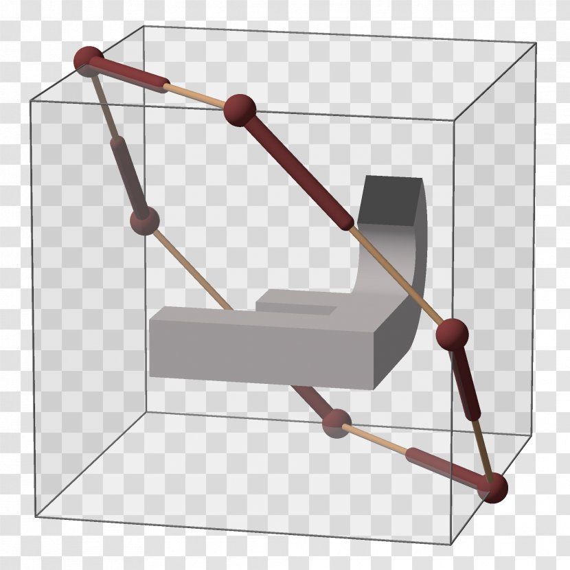 Furniture Chair Line - 7 Transparent PNG