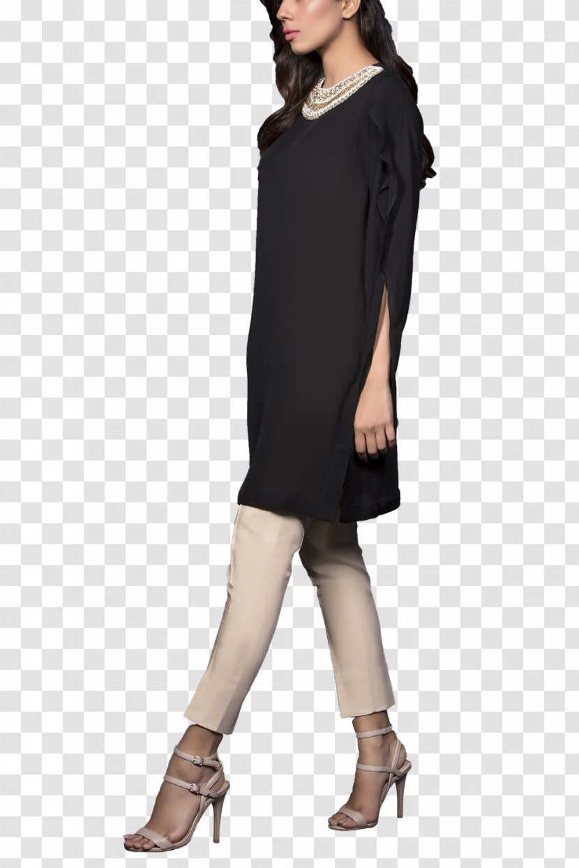 Little Black Dress Shoulder Sleeve M Transparent PNG
