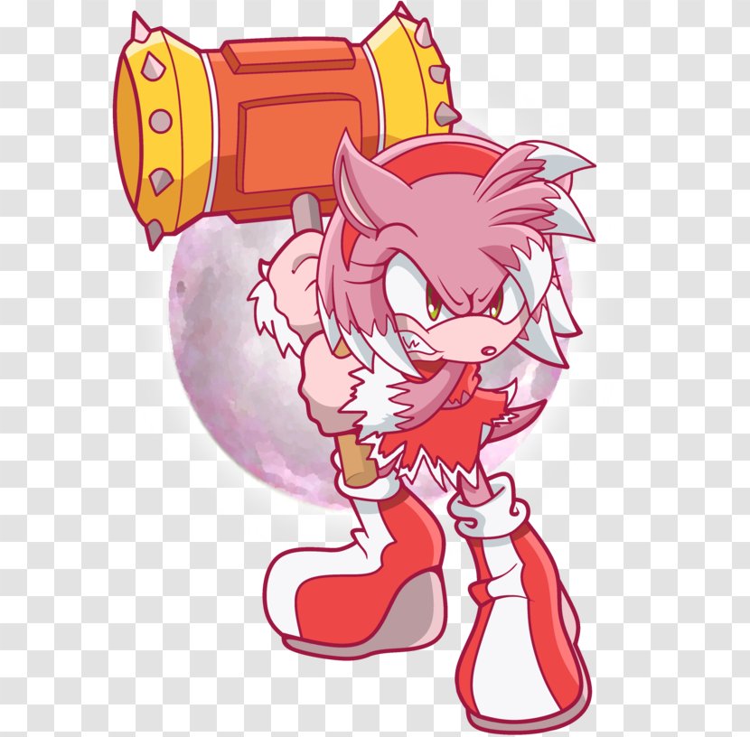 Amy Rose Sonic Unleashed Cat Shadow The Hedgehog - Silhouette Transparent PNG