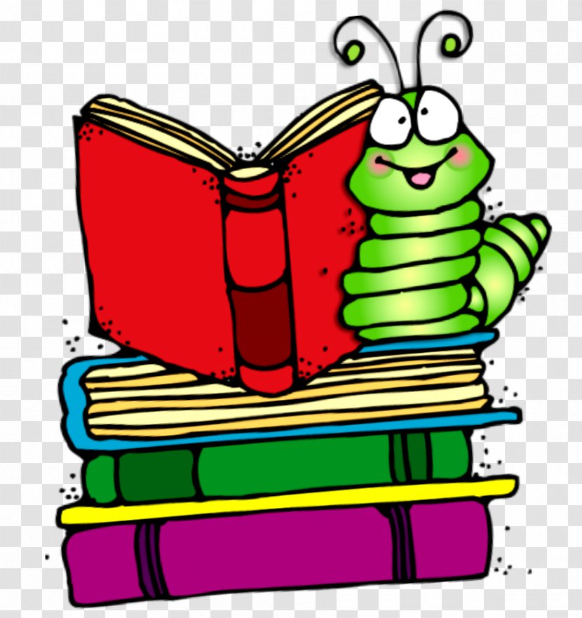 Bookworm Clip Art - Rectangle - Blog Transparent PNG