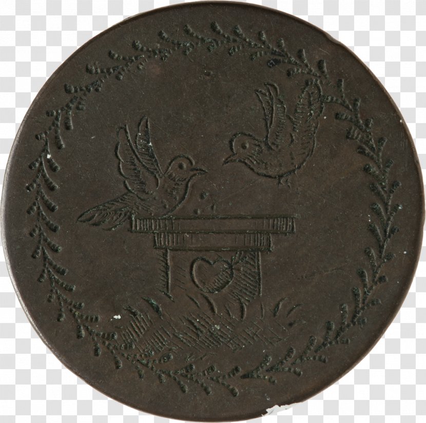 Coin Medal Bronze Brown - Artifact - A Token Of Love Transparent PNG