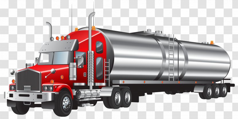 Car Tank Truck Fuel Clip Art - Cliparts Transparent PNG