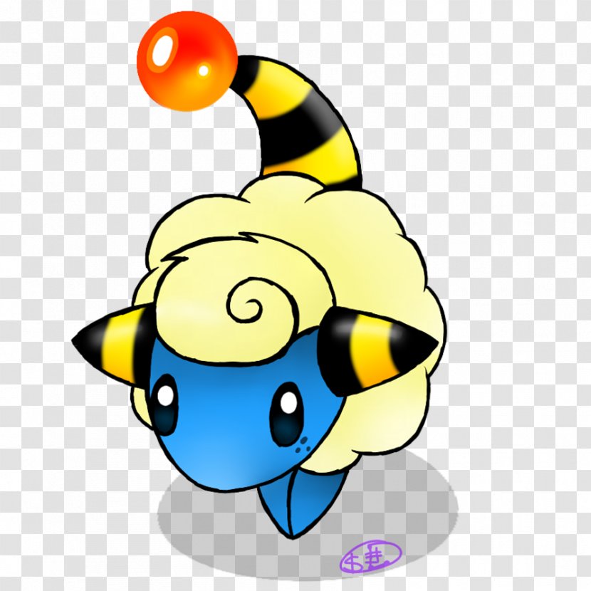 Pokémon Gold And Silver Mareep Flaaffy - Magikarp - Artwork Transparent PNG