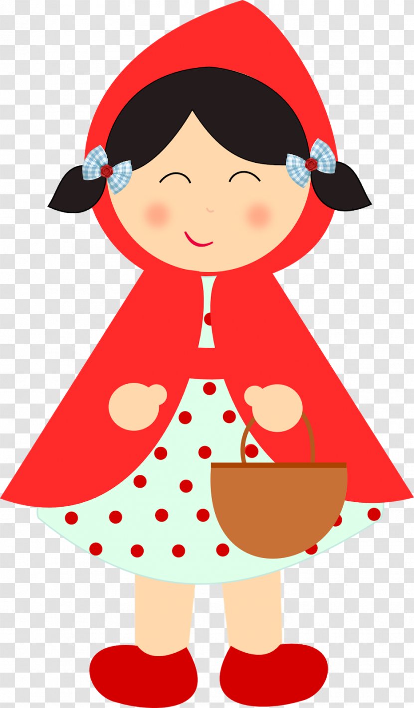 Little Red Riding Hood Party Fairy Tale Birthday Clip Art - People Transparent PNG