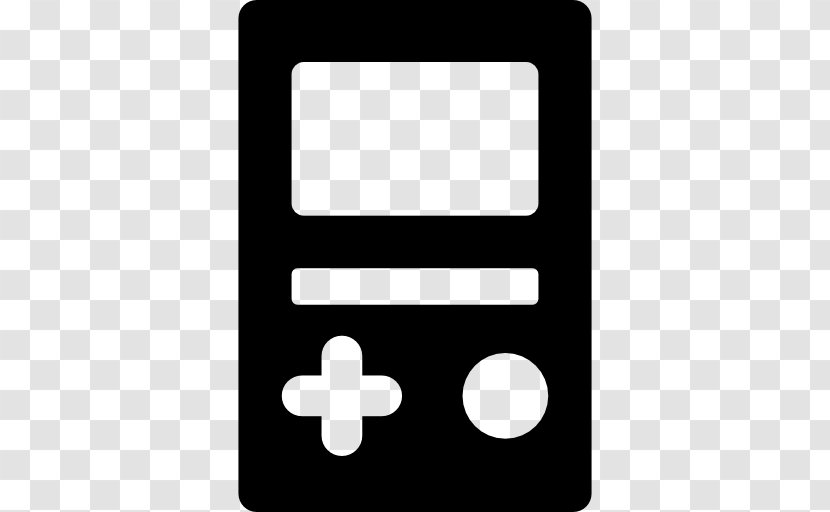 Video Game Button - Black Transparent PNG