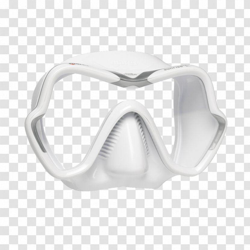 Diving & Snorkeling Masks Mares Underwater Scuba - Rash Guard - Whitening Mask Creative Transparent PNG
