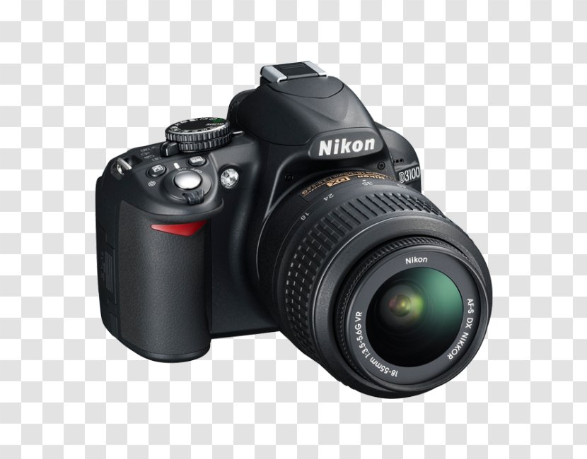 Nikon D3100 D3200 D3000 AF-S DX Zoom-Nikkor 55-200mm F/4-5.6G Canon EF-S 18u201355mm Lens - Pixel - Digital SLR Camera Photos Transparent PNG