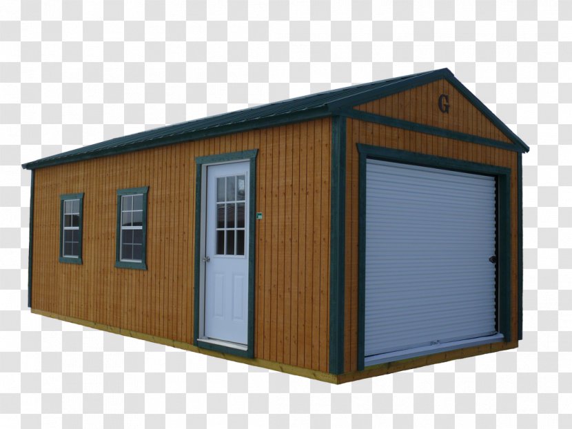 Shed Building House Log Cabin Backyard Transparent PNG