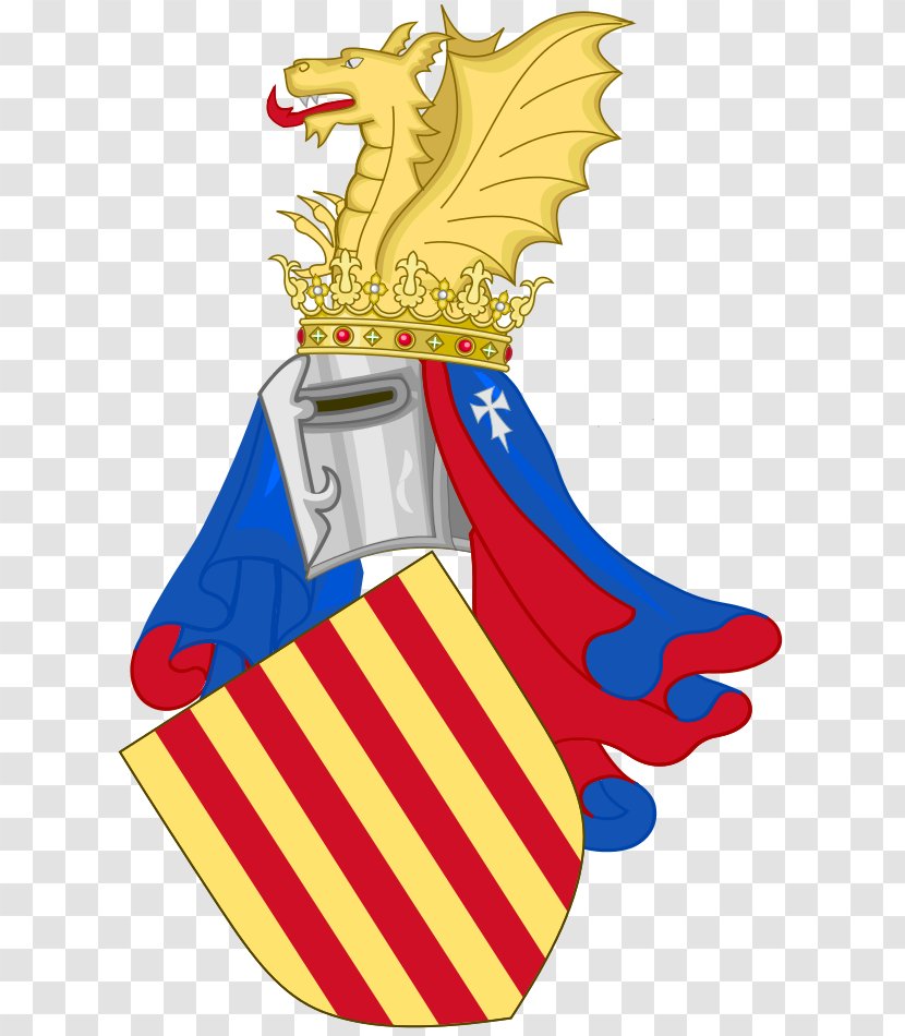 Coat Of Arms The Crown Aragon Kingdom - Art - Catalonia Transparent PNG