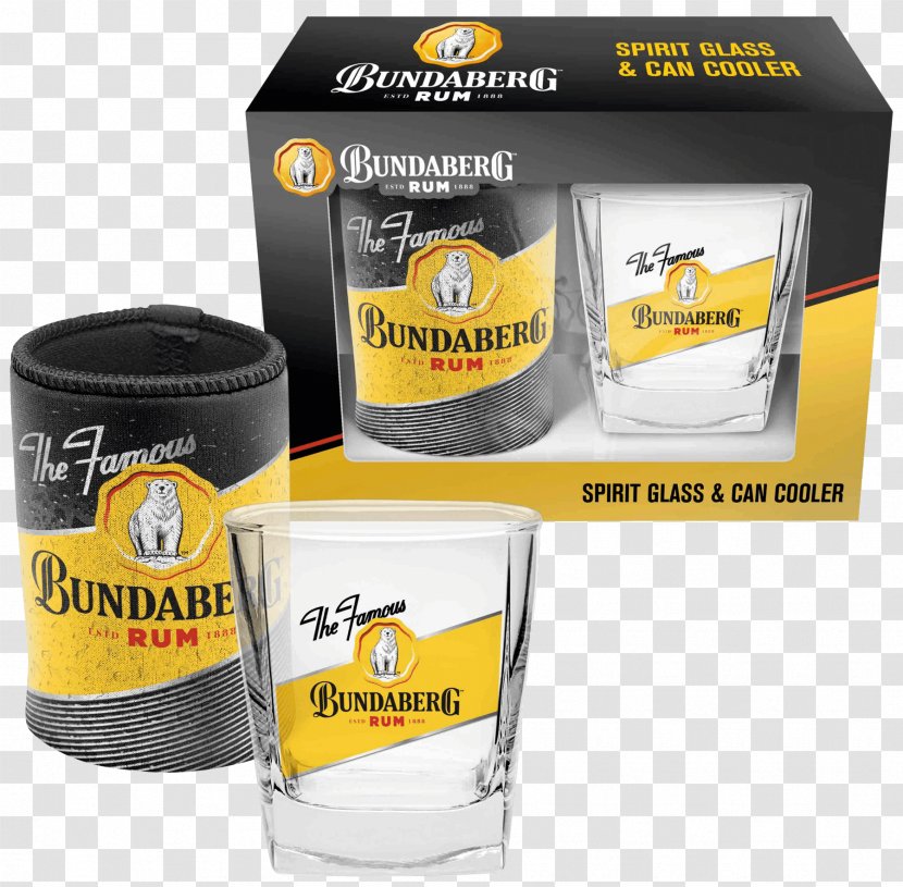 Bundaberg Rum Distilled Beverage Cooler - Coasters - Glass Transparent PNG