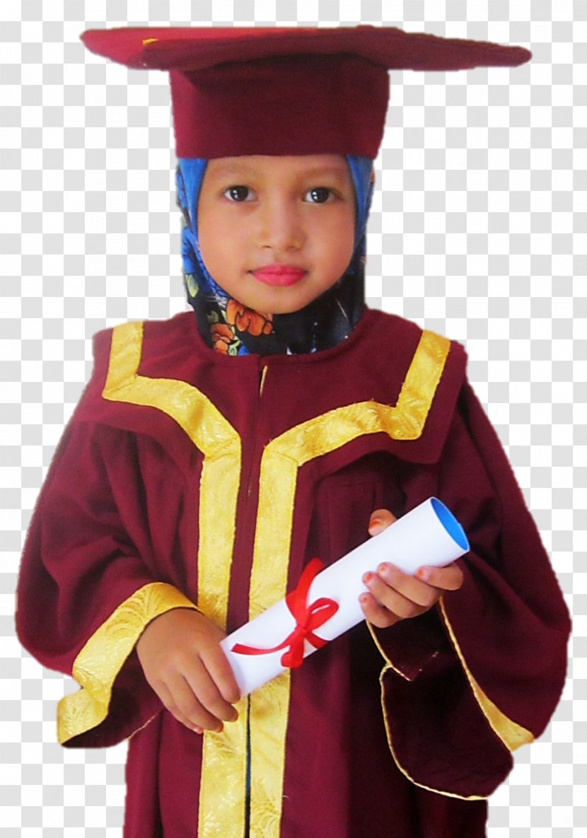 Square Academic Cap Academician Robe Graduation Ceremony Toddler - Costume - Farah Transparent PNG