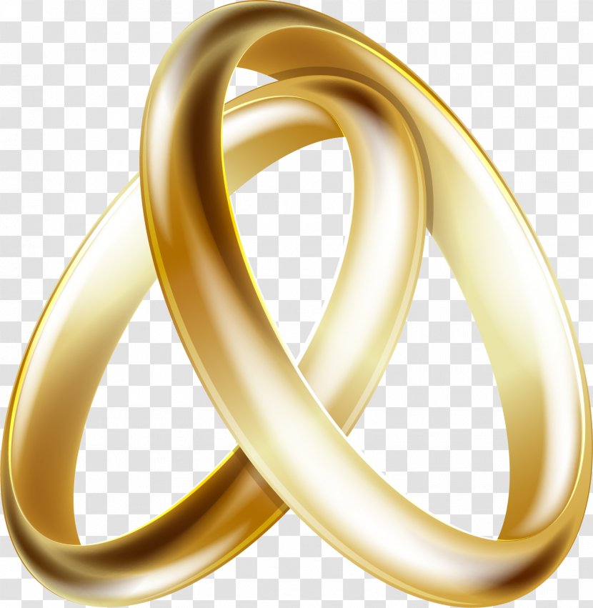Wedding Ring Gold - Metal - Luxury Circle Transparent PNG