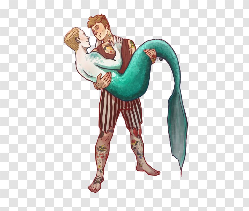 Mermaid Legendary Creature Merman Fairy Tale - Watercolor Transparent PNG
