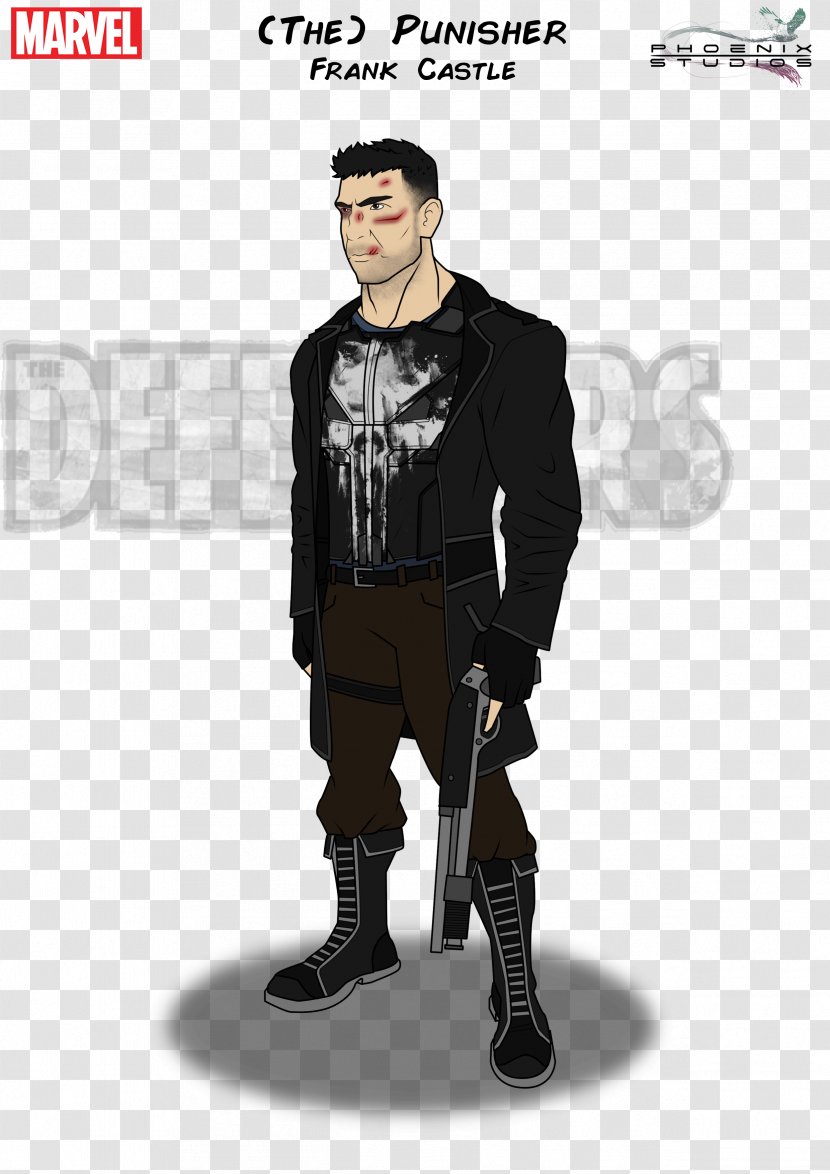 Punisher Jigsaw DeviantArt Marvel Comics - Fictional Character Transparent PNG