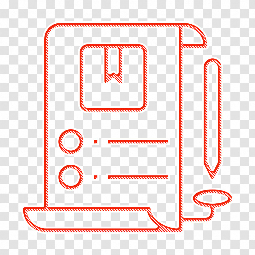 Order Icon Shipping Icon Packing List Icon Transparent PNG