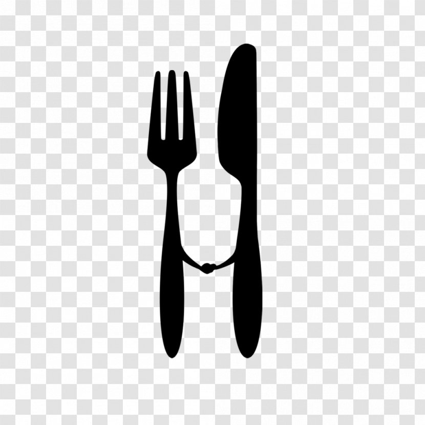 Logo Tableware Cutlery - Black And White - Cantaloupe Transparent PNG