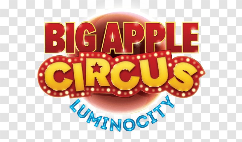 Logo Font Big Apple Circus Brand - Tickets Transparent PNG