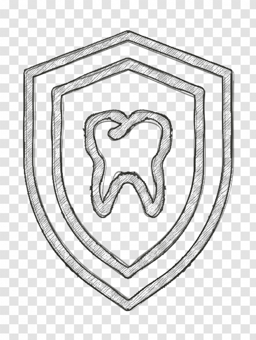 Shield Icon Dentistry Icon Transparent PNG