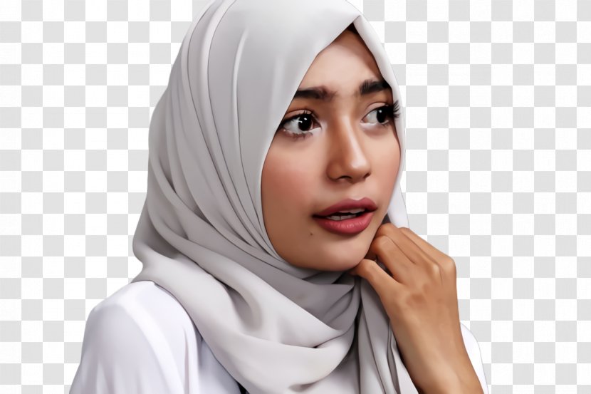 Hijab Woman Close-up Photography - Girl - Closeup Transparent PNG