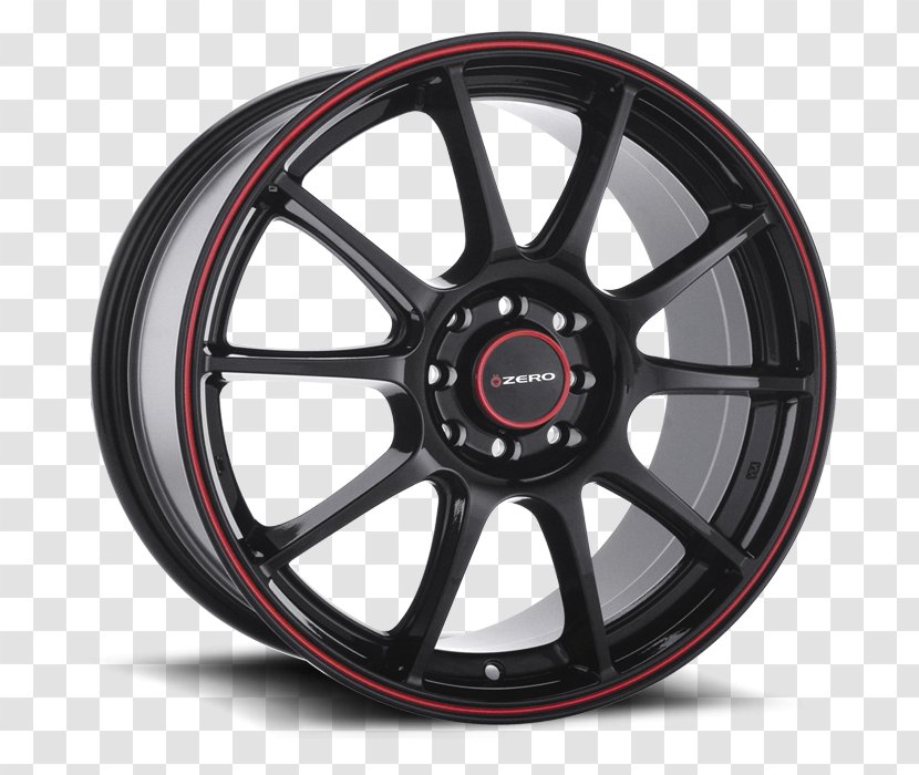 Car Rim Wheel Sizing Mazda MX-5 - Red Ring Transparent PNG